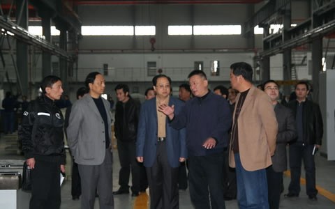 杭州市臨安市領導來公司（sī）調研
