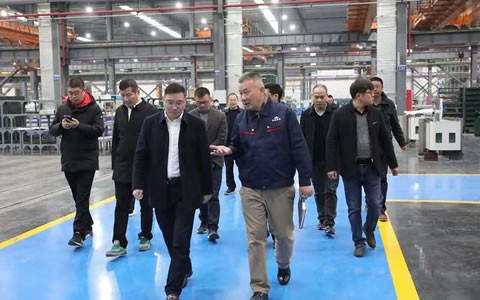 金華市副市長張新（xīn）宇一行蒞臨樱桃视频污污污調研考察